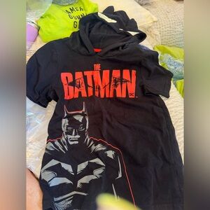 Batman shirt with hood